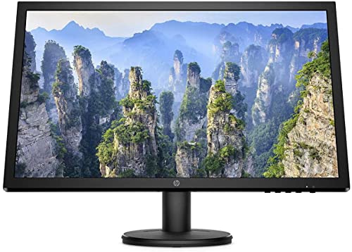 HP V22e – Monitor de 22” Full HD (1920 x 1080, 60Hz, 5ms, TN LED, 16:9, HDMI, VGA, Antirreflejo, Low Blue Light, Inclinación Ajustable) Negro