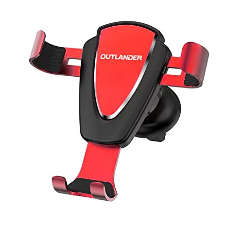 huahua Apto para Mitsubishi FORASTERO Accesorios Coche Styling Car Mobile TOINT Car GPS Tenedor de teléfono móvil de navegación PC 1 (Color : For Outlander Red)