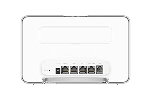 Huawei B535-333 - Router 4G + LTE LTE-A categoría 7, Gigabit WiFi AC, 2 x SMA, para antena externa, 4 puertos RJ45, ranura nanoSIM, Box 4G, color blanco