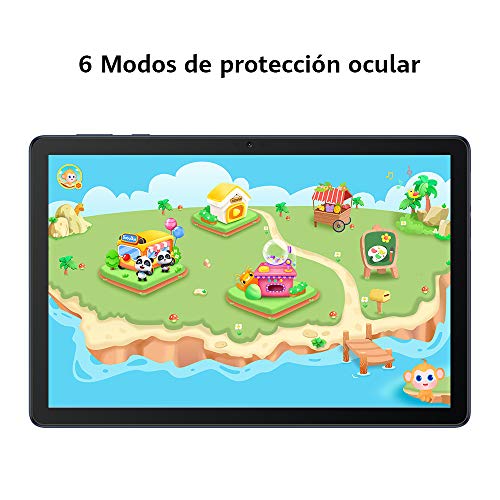 HUAWEI MatePad T10s - Tablet de 10.1" con pantalla FullHD (WiFi, RAM de 3GB, ROM de 64GB, procesador Kirin 710A, Altavoces cuádruples, EMUI 10.1, Huawei Mobile Services), Color Azul