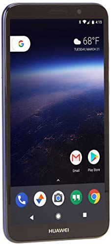 Huawei Y5 2018 - Smartphone de 5.5" (Quad-Core 1.5 GHz, RAM de 2 GB, Memoria de 16 GB, cámara de 8 MP, Android 8.0) Color Azul