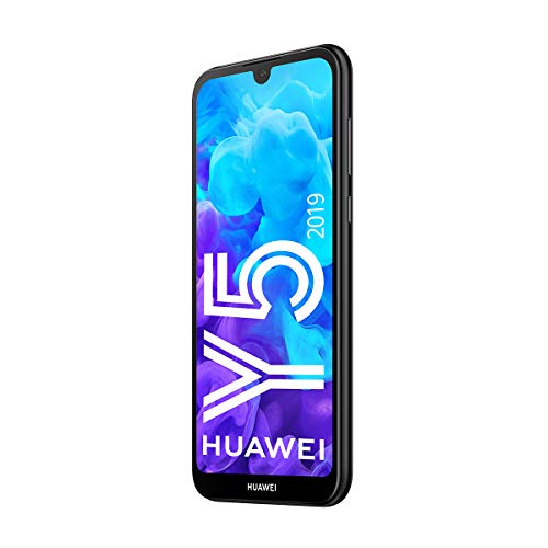 Huawei Y5 2019, Smartphone de 5.71" (RAM de 2 GB, Memoria de 16 GB, Dual Nano, 3020 mAh, Cámara de 13 MP), Wi-Fi 802.11 b/g/n, Bluetooth 5.0, Android, Negro
