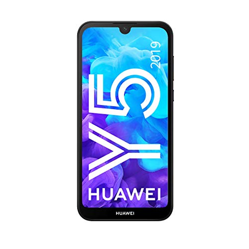 Huawei Y5 2019, Smartphone de 5.71" (RAM de 2 GB, Memoria de 16 GB, Dual Nano, 3020 mAh, Cámara de 13 MP), Wi-Fi 802.11 b/g/n, Bluetooth 5.0, Android, Negro