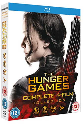 Hunger Games: Complete 4-Film Collection (4 Blu-Ray) [Edizione: Regno Unito] [Blu-ray]