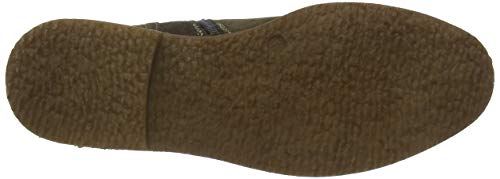 Hush Puppies Milo, Botas Estilo Motero Mujer, Verde (Khaki Khaki), 37 EU