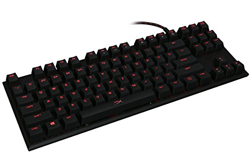 HyperX Alloy FPS Pro, Teclado mecánico de Gaming (US Layout), USB, Multicolor (Cherry Red)
