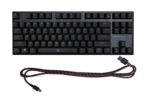 HyperX Alloy FPS Pro, Teclado mecánico de Gaming (US Layout), USB, Multicolor (Cherry Red)