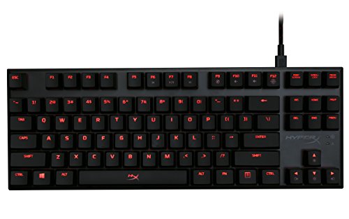 HyperX Alloy FPS Pro, Teclado mecánico de Gaming (US Layout), USB, Multicolor (Cherry Red)