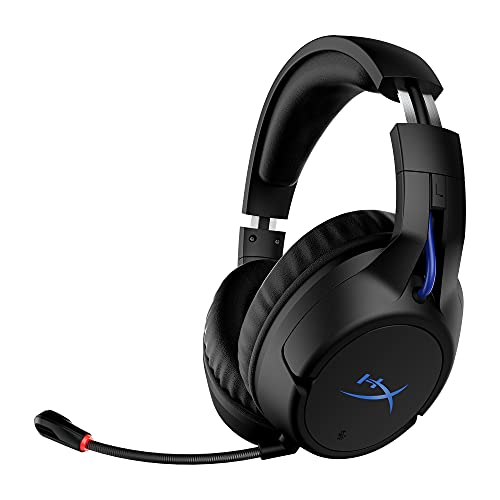 HyperX Cloud Flight: Auriculares inalámbricos para Jugadores de PS5 y PS4, hasta 30 Horas de batería, micrófono con cancelación de Ruido con silenciamiento del micrófono LED, Negro