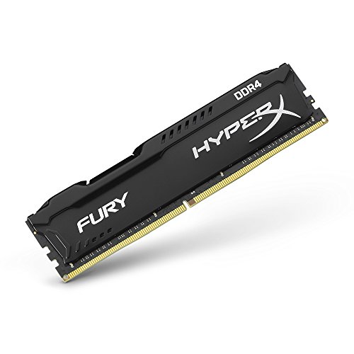 HyperX FURY - Memoria RAM de 8 GB (DDR4, 2666 MHz, CL16, DIMM XMP, HX426C16FB2/8) color negro