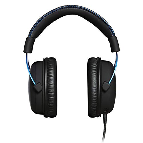 HyperX HX-HSCLS-BL Cloud para PS4 - Cascos de Gaming con Control de Audio Integrado