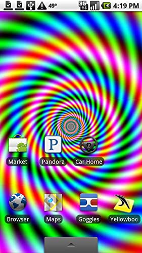 Hypnotic Spiral Donation Live Wallpaper