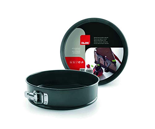 IBILI Molde Desmontable Moka-Chapa Acero Antiadherente-Diametro 20 cm-Libre de PFOA