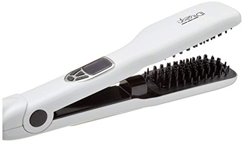 ID Italian Design | Cepillo Alisador Steam Brush Pro 2.0 de Color Blanco - 80W