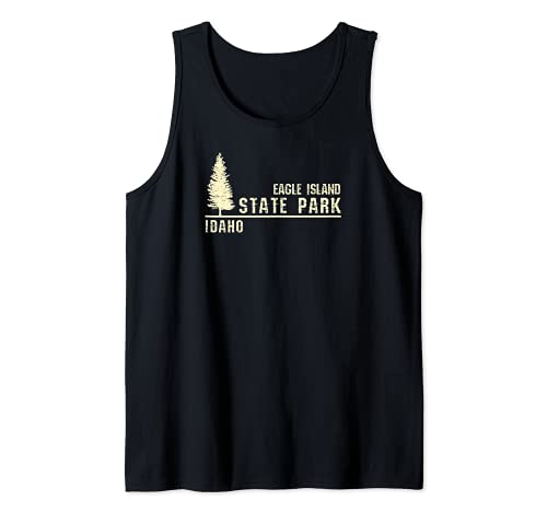ID Souvenir - Eagle Island State Park Idaho Camiseta sin Mangas