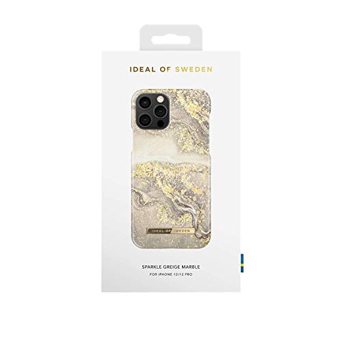 IDEAL OF SWEDEN Carcasa para iPhone 12 y iPhone 12 Pro, diseño de mármol