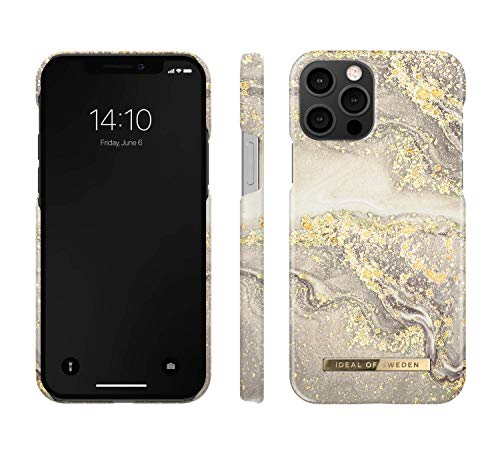 IDEAL OF SWEDEN Carcasa para iPhone 12 y iPhone 12 Pro, diseño de mármol