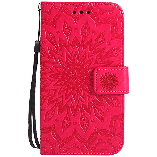 Ikasus® - Carcasa de piel sintética, con tapa, tarjetero, cierre magnético, compartimento y función atril para Samsung Galaxy Grand Plus, Grand Neo, Grand Lite, GT-I9060I i9060 i9062 i9082, con diseño