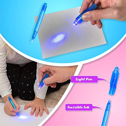 iLight Pizarra Infantil Mágica de Dibujo con Luz Real – Juego de Pintar para Niños y Niñas de 3 a 12 años que Fomenta la Creatividad – Incluye Tablero & 1 Bolígrafo de Luz & 3 Plantillas [Tamaño A3]