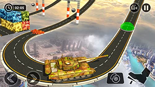 Impossible Army Tank Driving Simulator Tracks
