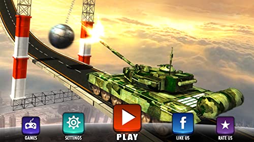 Impossible Army Tank Driving Simulator Tracks