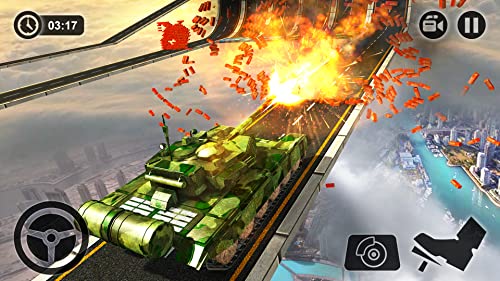 Impossible Army Tank Driving Simulator Tracks