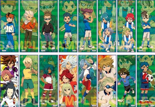 Inazuma Eleven Character Poster Collection 3 Set (Japan Import)