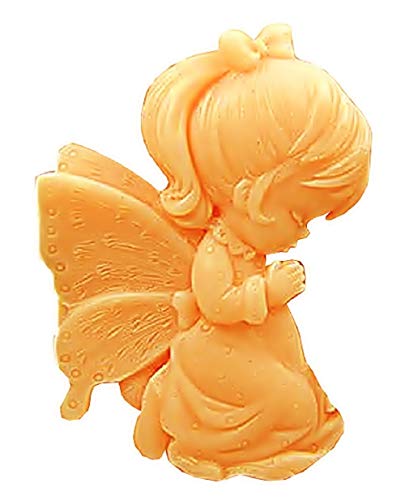 Inception Pro Infinite Molde de Silicona para Uso Artesanal Angel Girl Rezando - también Adecuado para jabón