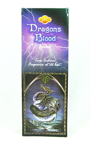 Incienso SAC Sangre de Dragon Dragons Blood - Set de 6 paquetes hexagonales