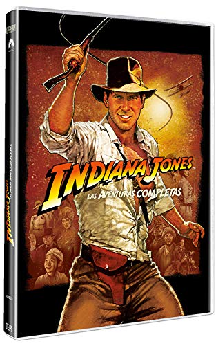 Indiana Jones 1-4 (Edición 2017) [DVD]