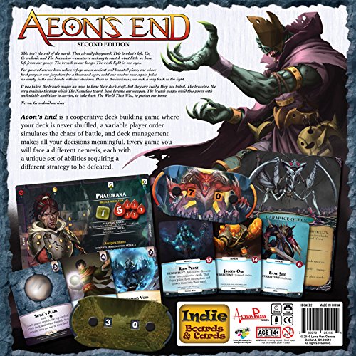 Indie Boards & Cards Aeon's End 2nd Edition pizarrón blanco , color/modelo surtido