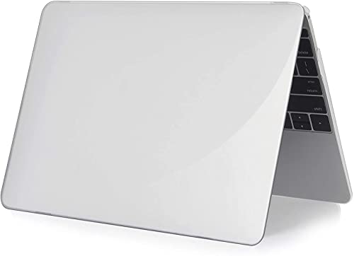 INESEON Funda Compatible con 2015-2017 MacBook 12 Pulgadas (A1534), Protectora Rígida Carcasa con Cubierta de Teclado para MacBook 12 Retina, Cristal Claro