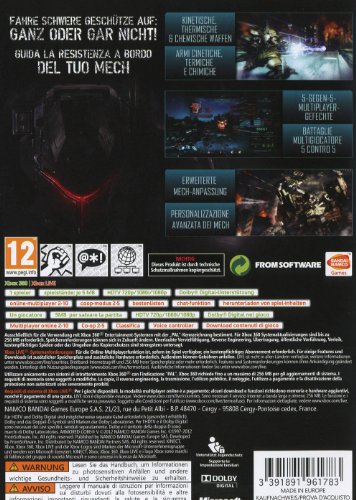 Infogrames Armored Core V, Xbox 360 - Juego (Xbox 360, Xbox 360, Acción / Aventura, T (Teen))