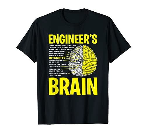 Ingeniero cerebro - Proceso de Enegineering Camiseta