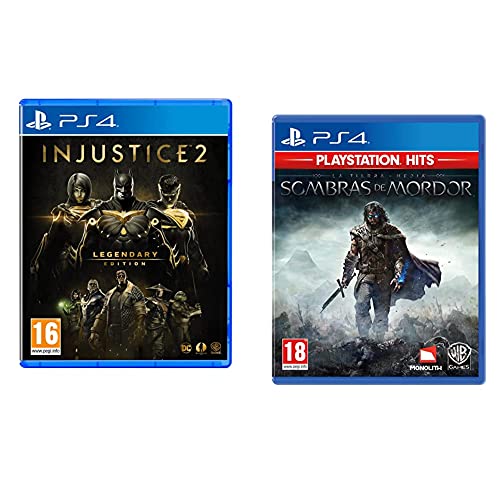 Injustice 2 - Legendary Edition + Shadow Of Mordor Ps Hits