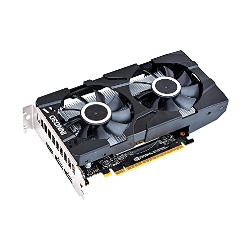 Inno3D GeForce GTX 1650 X2 OC - Tarjeta gráfica (4 GB, GDDR5, 2 DisplayPort/HDMI)