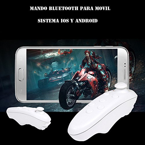 INNOVALIGHT Gafas de Realidad Virtual VR 3D Box con Mando y Lentes Especiales de BLU-Ray Antimareo