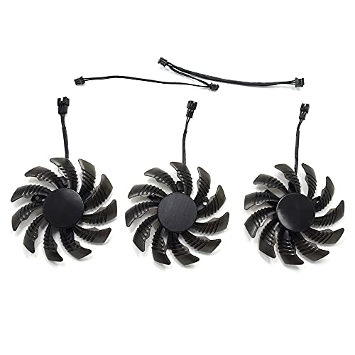 inRobert PLD08010S12H 75mm 3pin ventilador de tarjeta de vídeo reemplazo para Gigabyte GEFORCE GTX 970 ventilador de refrigeración