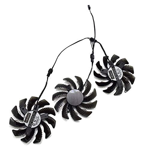 inRobert PLD08010S12H 75mm 3pin ventilador de tarjeta de vídeo reemplazo para Gigabyte GEFORCE GTX 970 ventilador de refrigeración