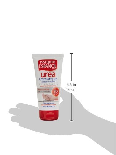 Instituto Español Crema Reparadora Piel Seca de Urea al 20% Ultra Hidratación, 150ml
