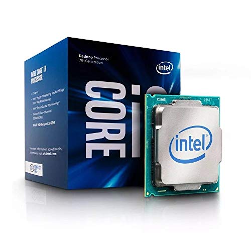 Intel BX80677I37100 - 51W Core i3-7100 Kaby Lake de doble núcleo a 3.9 GHz LGA 1151, procesador de escritorio Intel HD Graphics 630 (Reacondicionado)