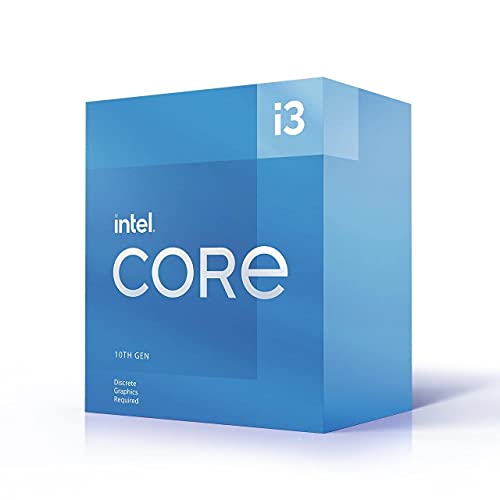Intel Core i3-10105F 10. Generation - Procesador de sobremesa (3,7 GHz Tuboboost: 4,4 GHz, 4 núcleos, LGA1200) BX8070110105F