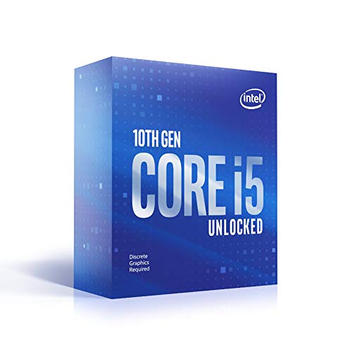Intel Core i5-10600KF - Procesador (4,10 GHz, Casquillo LGA1200, 125 W)