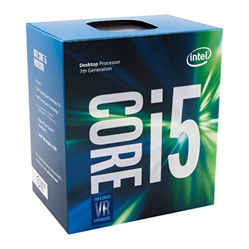 Intel Core i5-7500 - Procesador con tecnología Kaby Lake (Socket FCLGA1151, Frecuencia 3.4 GHz, Turbo 3.8 GHz, 4 Núcleos, 4, Subprocesos, Intel HD Graphics 630)