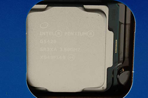 Intel Pentium Gold G5420 - Procesador de sobremesa (2 núcleos, 3,8 GHz, Serie 300, 54 W)
