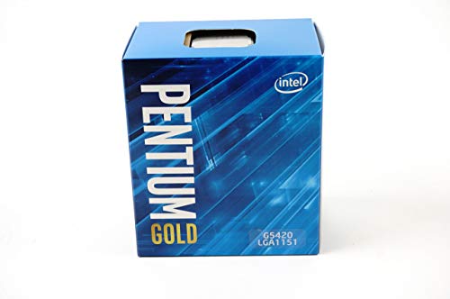 Intel Pentium Gold G5420 - Procesador de sobremesa (2 núcleos, 3,8 GHz, Serie 300, 54 W)