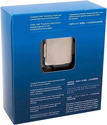 Intel Procesador de sobremesa Core i7-7700K 4 núcleos hasta 4,5 GHz Desbloqueado LGA 1151 100/200 Series 91W (renovado)