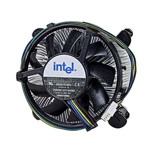 Intel Socket 775 Copper Core/Aluminum Heat Sink & 3. 5" Fan w/4-Pin Connector up to Core 2 Duo E6400 2. 13GHz
