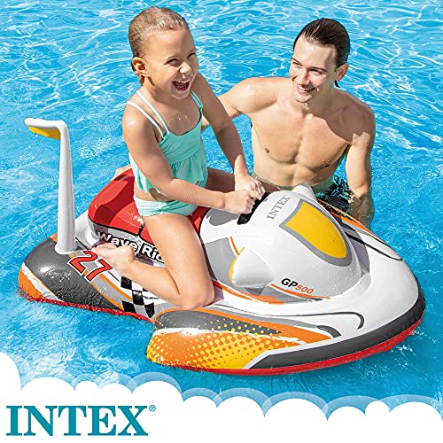 Intex 57520NP - Moto acuática hinchable para niños 117 x 77 cm