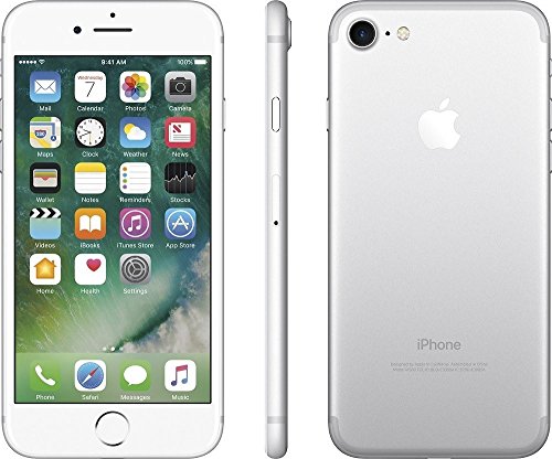 iPhoneCPO Apple iPhone 7 11,9 cm (4.7") 2 GB 32 GB SIM única 4G Plata Renovado 1960 mAh - Smartphone (11,9 cm (4.7"), 2 GB, 32 GB, 12 MP, iOS 10, Plata)